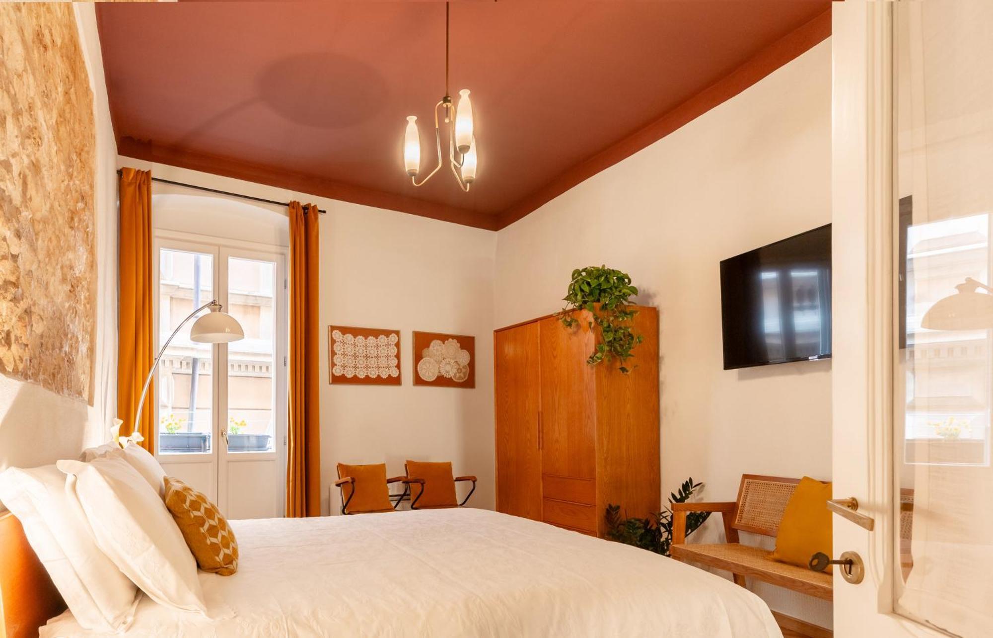 Casa Storica Di Charme Con Vista Mare Nel Cuore Di 卡利亚里 外观 照片